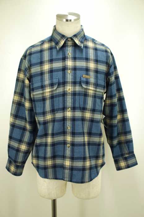 Columbia (コロンビア) USA製 ウール混チェックボタンシャツ メンズ トップス