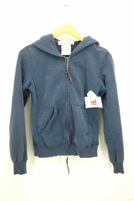 REMI RELIEF （レミレリーフ） ダメージ加工ジップアップパーカー レディース トップス