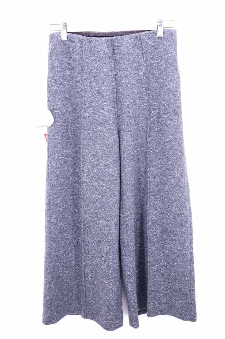 Ray BEAMS （レイビームス） ネップ Wフェイス ワイドパンツ レディース パンツ