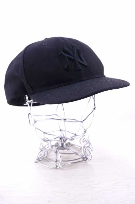 NEW ERA （ニューエラ） ヤンキースロゴ刺繍 6パネルキャップ メンズ 帽子