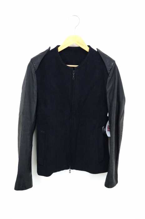 kiryuyrik（キリュウキリュウ） LeatherSleeveShortBlouson メンズ アウター