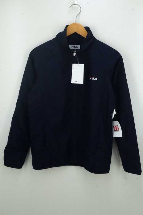 FILA (フィラ) ロゴ刺繍ハーフジッププルオーバー メンズ トップス