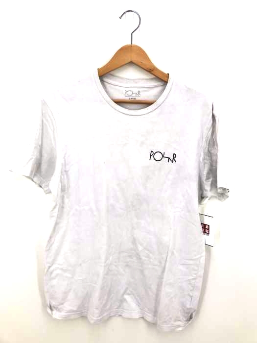 POLAR SKATE CO.（ポーラースケートカンパニー） バックロゴプリントクルーネックTシャツ メンズ トップス
