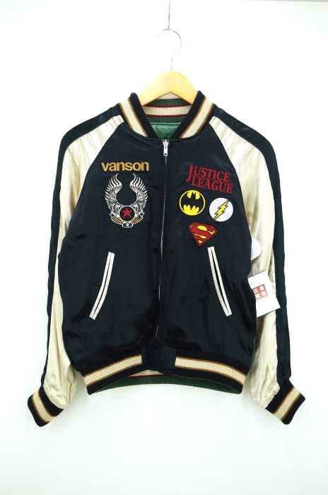 VANSON(バンソン) リバーシブルサテンジャケット メンズ アウター