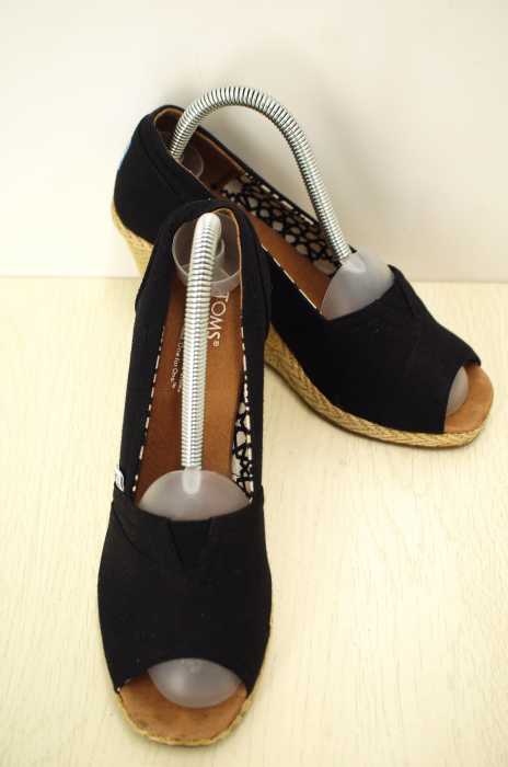 TOMS （トムス） ウェッジソールオープントゥーシューズ レディース シューズ