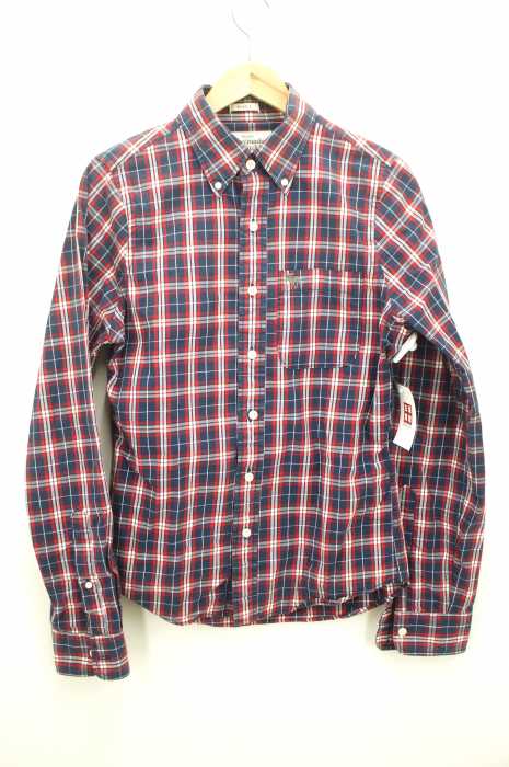 Abercrombie & Fitch（アバクロンビーアンドフィッチ） タータンチェック柄ボタンダウン メンズ トップス