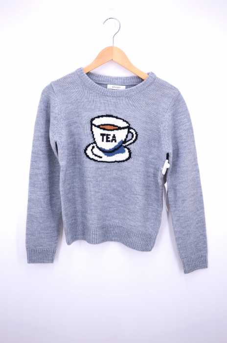 moussy （マウジー） TEA CUPデザイン プルオーバーニット レディース トップス