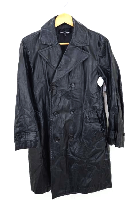 tricot COMME des GARCONS（トリココムデギャルソン） フェイクレザーダブルトレンチコート レディース アウター