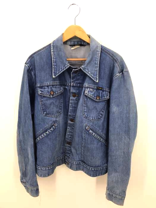 Wrangler（ラングラー） 黒三角NO-FAULTタグ デニムジャケット メンズ アウター