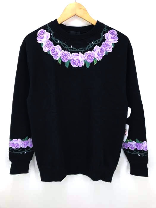 G.V.G.V.(ジーヴィジーヴィ) THORN AND ROSES PRINT SWEAT レディース トップス