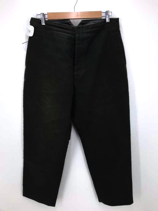 COMOLI（コモリ） モールスキンバックストラップパンツ メンズ パンツ