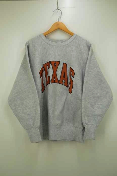Champion（チャンピオン） 刺繍タグ REVERSE WEAVE TEXAS ラバープリント メンズ トップス