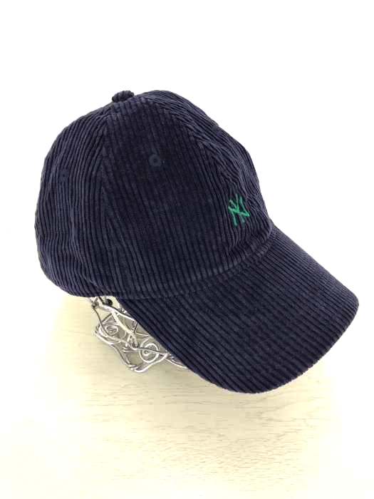 NEW ERA(ニューエラ) 6パネルコーデュロイ刺繍キャップ レディース 帽子