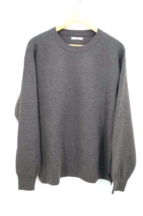 WYM LIDNM（ウィム バイ リドム） MILANO RIB HEAVY WEIGHT PO KNIT メンズ トップス
