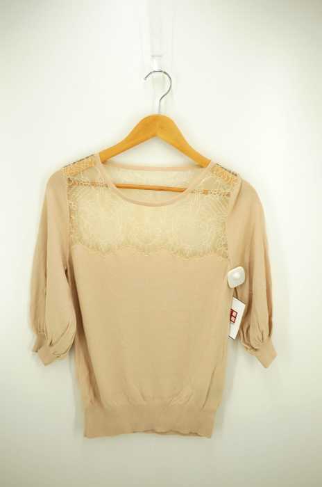 VANILLA COUTURE(ヴァニラクチュール) レース切替 レディース トップス