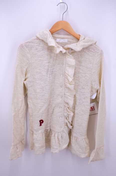 PINK HOUSE（ピンクハウス） 17AW フード付きコットンウールシープカーディガン レディース トップス