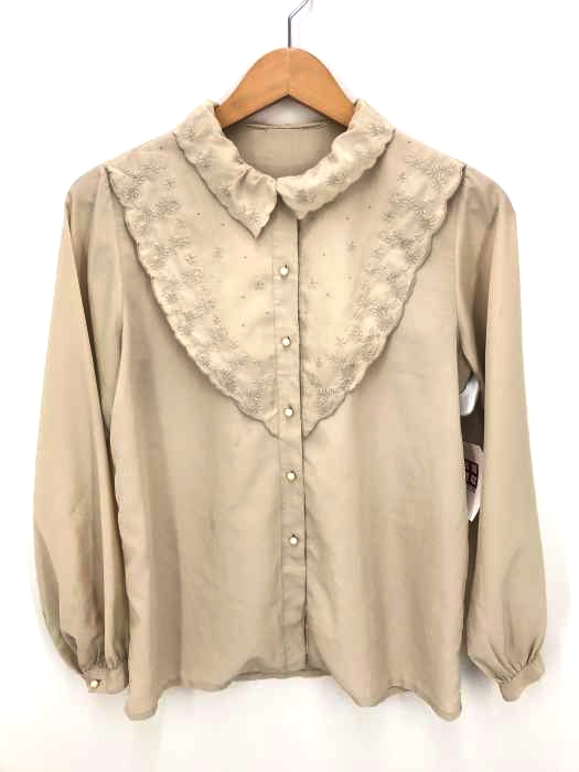USED古着（ユーズドフルギ） 花柄シアーシャツ レディース トップス