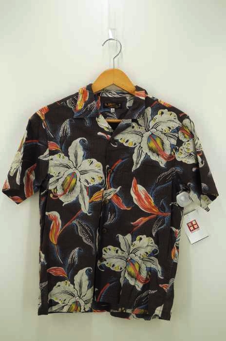 SUN SURF（サンサーフ） 花柄開襟アロハシャツ メンズ トップス