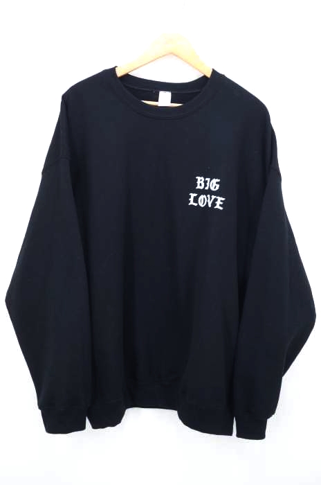 BIG LOVE RECORDS（ビッグ ラブ レコーズ） バックプリントトレーナー メンズ トップス