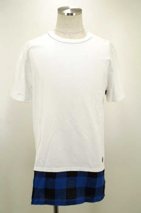 NUMBER (N)INE （ナンバーナイン） 16SS　LAYERED T-SHIRTS CHECK メンズ トップス