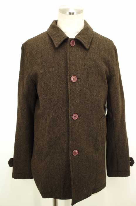 Ben Sherman （ベンシャーマン） ウールへリンボーンコート メンズ アウター