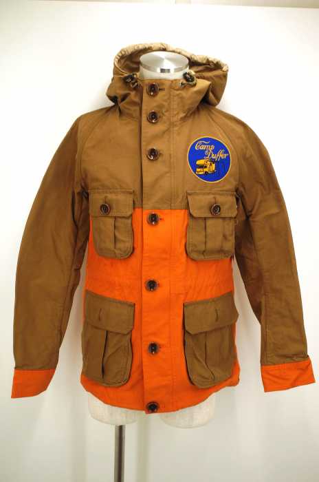 DUFFER （ダファー） ワッペン付きマウンテンパーカー メンズ アウター