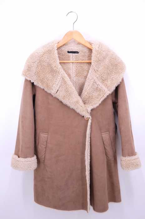 Heather ヘザー フェイクムートンコート レディース アウター ブランド古着買取販売バズストア