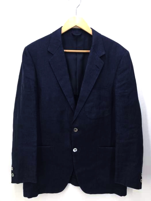 windsor simpson by BEAMS（ウィンザー シンプソン） Felice Tabasso リネン 紺ブレザー メンズ アウター