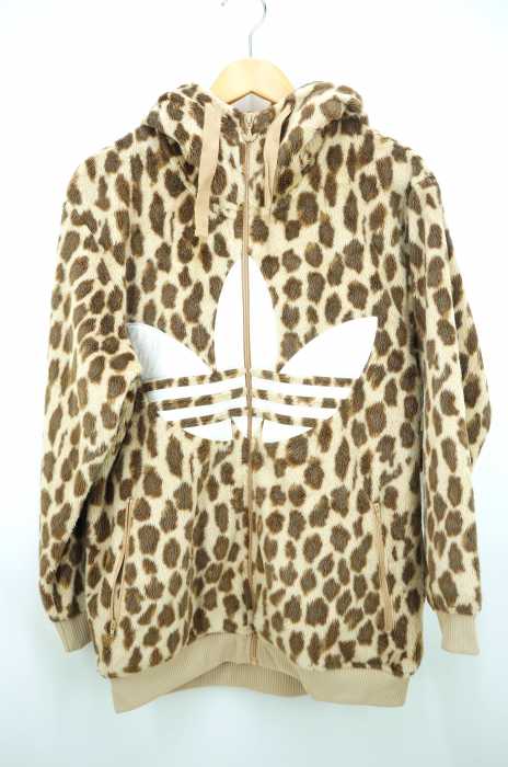 adidas Originals （アディダスオリジナルス） RC BOA TT レオパード柄パーカー メンズ トップス