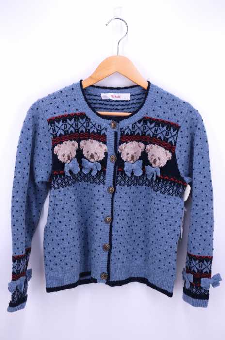 PINK HOUSE(ピンクハウス) 18AW くまちゃんニットカーディガン レディース トップス