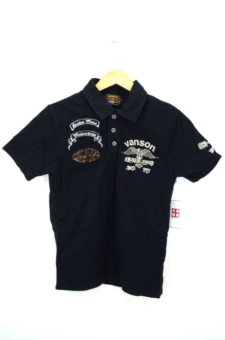 VANSON（バンソン） 刺繍デザインポロシャツ メンズ トップス