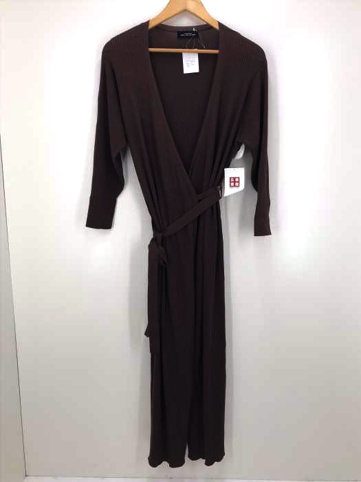 GREEN LABEL RELAXING（グリーンレーベルリラクシング） FM カシュクール リブ ロング カーディガン レディース トップス