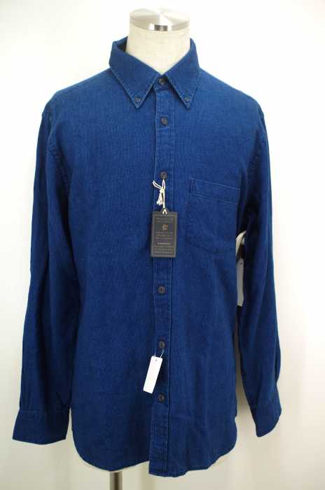 BROOKS BROTHERS REDFLEECE （ブルックスブラザーズレッドフリース） インディゴボタンダウンシャツ メンズ トップス