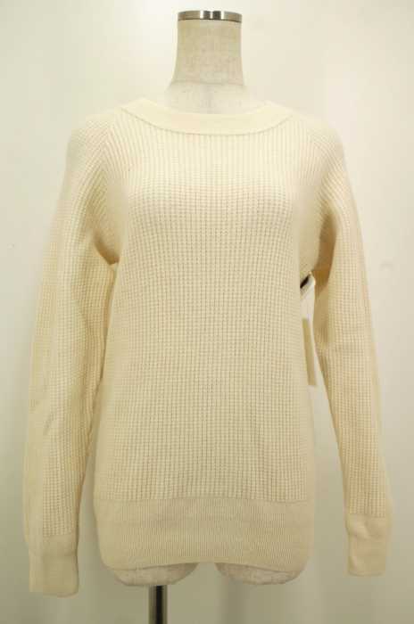 BEAMS BOY （ビームスボーイ） 12G ワッフルモックネックロングスリーブトップス レディース トップス