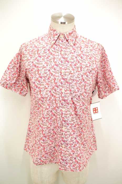 PS Paul Smith (ピーエスポールスミス) 花柄半袖ボタンダウンシャツ メンズ トップス