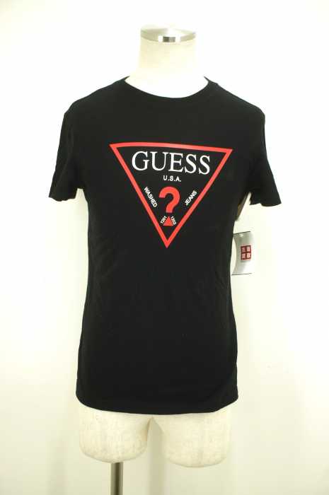 GUESS （ゲス） トライアングルロゴプリント メンズ トップス