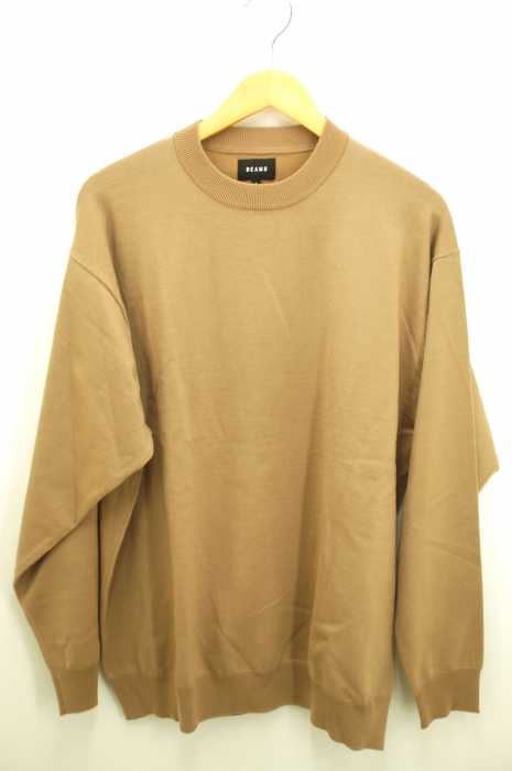 BEAMS  （ビームス） 14ゲージ クルーネックニット メンズ トップス