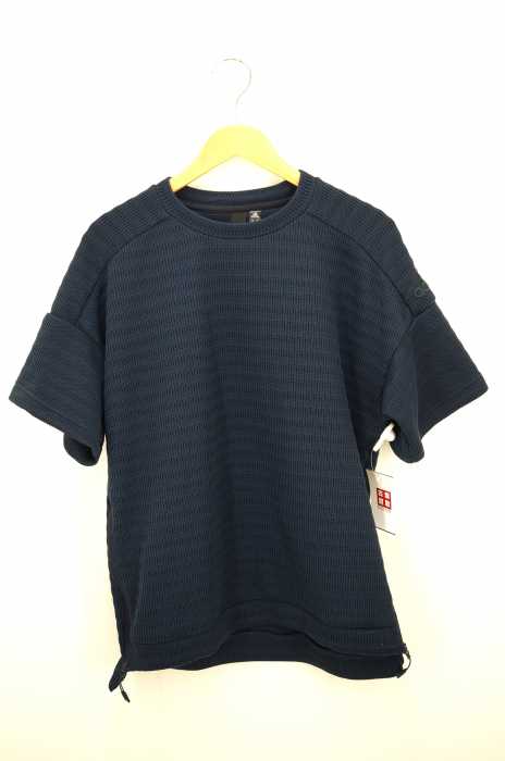 adidas （アディダス） クォーターニット半袖クルーネックスウェット メンズ トップス