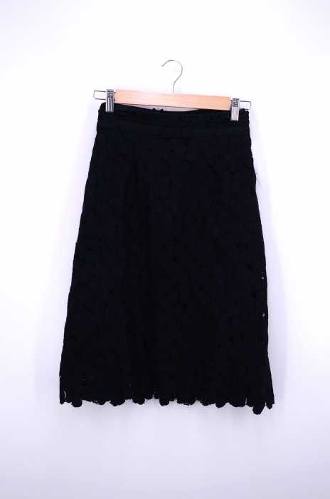 MUVEIL×muguet fifth avenue （ミュベール ミュゲフィフスアベニュー） 花柄レースタイトスカート レディース ワンピース