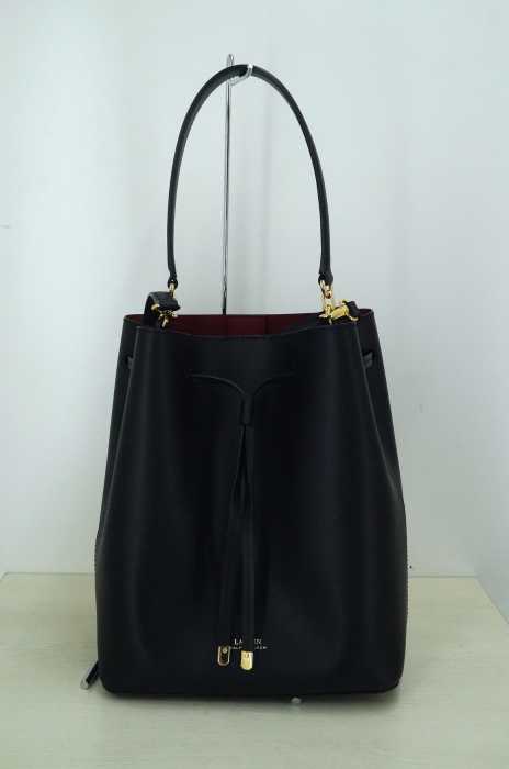 LAUREN RALPH　LAUREN　（ローレンラルフローレン） 2way カウレザー巾着ショルダーバッグ レディース バッグ