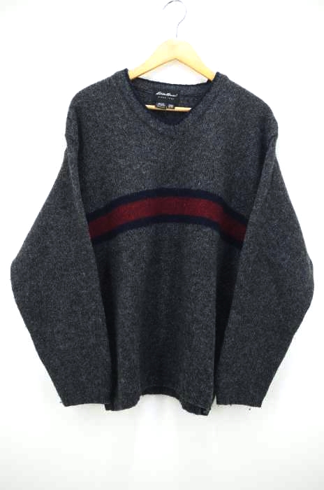 Eddie Bauer（エディーバウアー） 90～00S Vネックニット メンズ トップス
