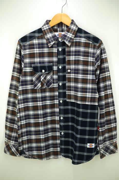 Dickies（ディッキーズ） パッチワークボタンダウンシャツ メンズ トップス