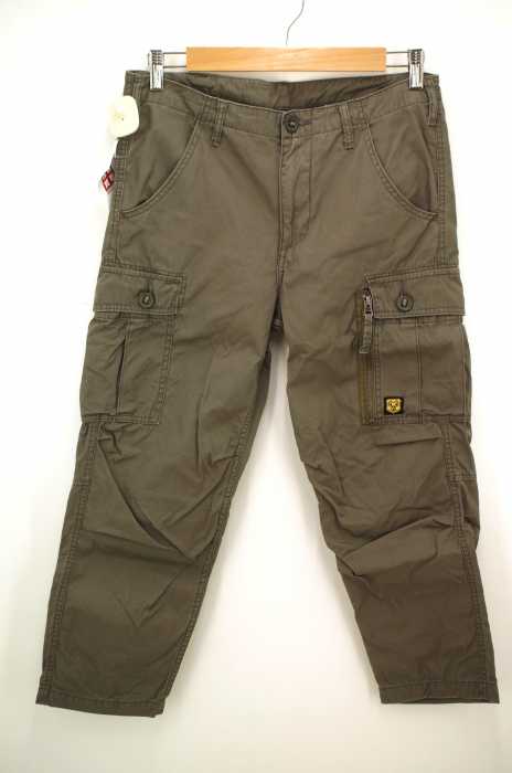 ALPHA INDUSTRIES （アルファインダストリーズ） ジップポケット付きカーゴパンツ メンズ パンツ