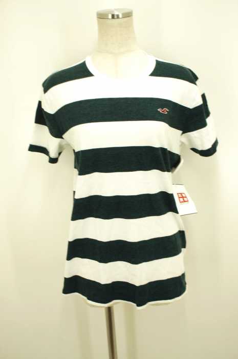 Hollister (ホリスター) ボーダーTシャツ レディース トップス