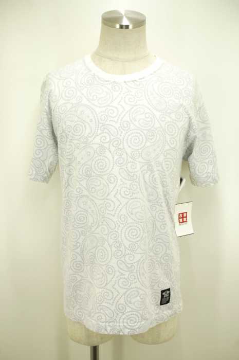 CHALLENGER (チャレンジャー) BRIGADE ペイズリー柄Tシャツ メンズ トップス