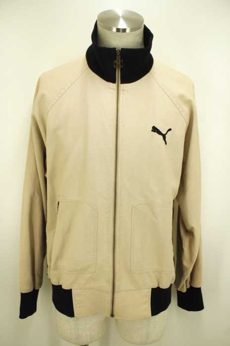 PUMA (プーマ) ニット切替ジップアップジャージ メンズ アウター