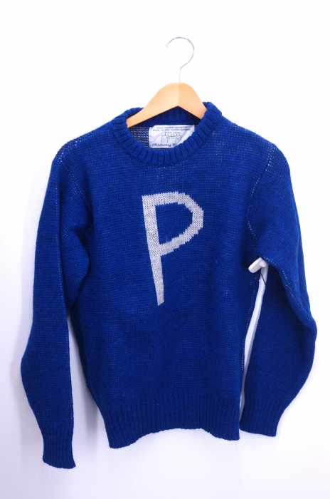 Oldderby Knitwear （オールダービーニットウェア） アルファベットシングルクループルオーバー セーター メンズ トップス