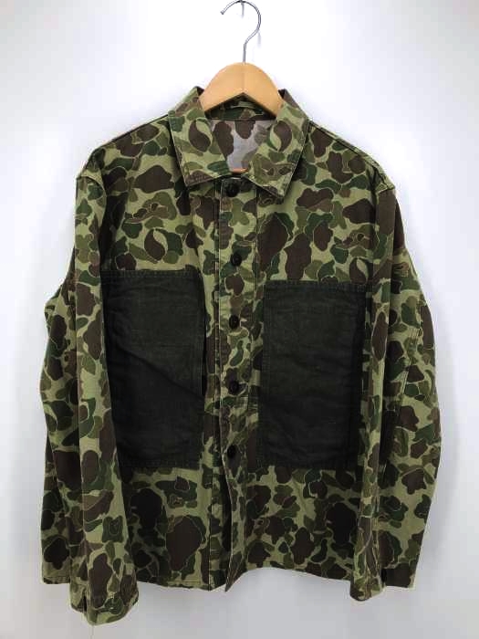 NIGEL CABOURN（ナイジェルケーボン） UTILITY SHIRT - REVERSIBLE CAMO メンズ トップス