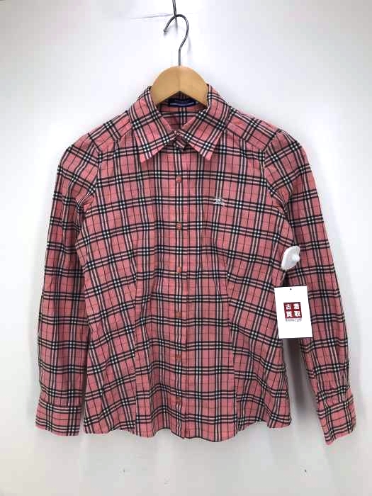 Burberry Blue Label バーバリーブルーレーベル チェックシャツ レディース トップス ブランド古着買取販売バズストア