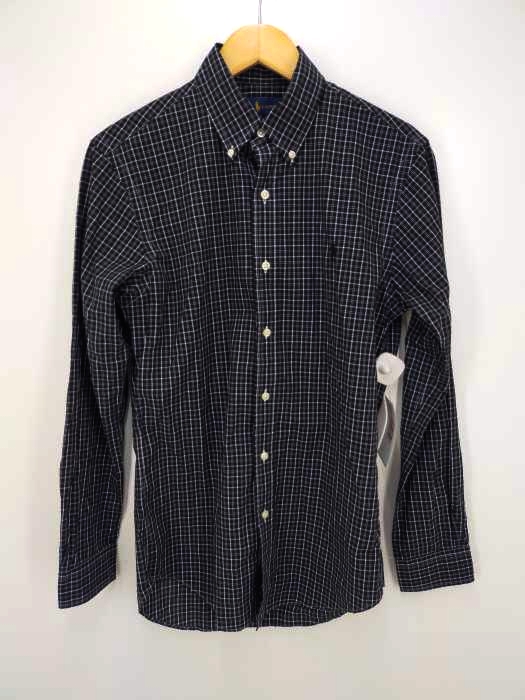 RALPH LAUREN(ラルフローレン) SLIM FIT ポニー刺繍 チェック柄 ボタンダウンシャツ メンズ トップス